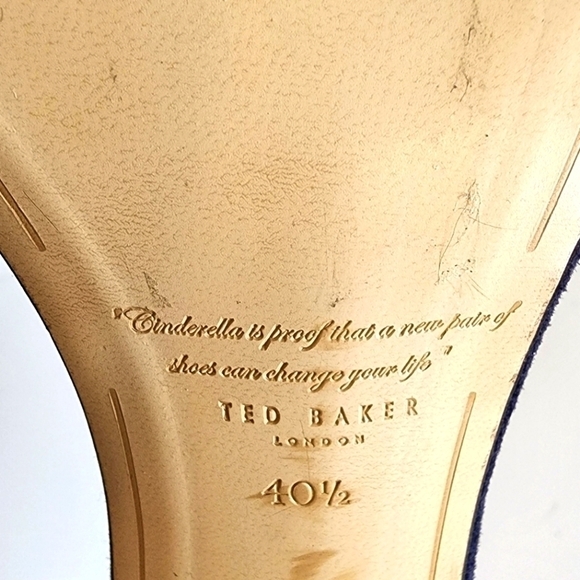 Ted Baker Ankle Strap Heels - Picture 7 of 8